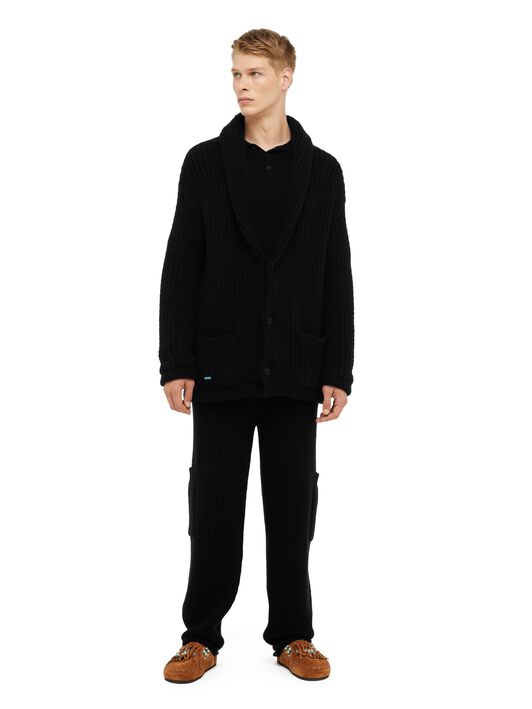 Alanui Alanui Finest Knit Cardigan Black LMHB037R24KNI001