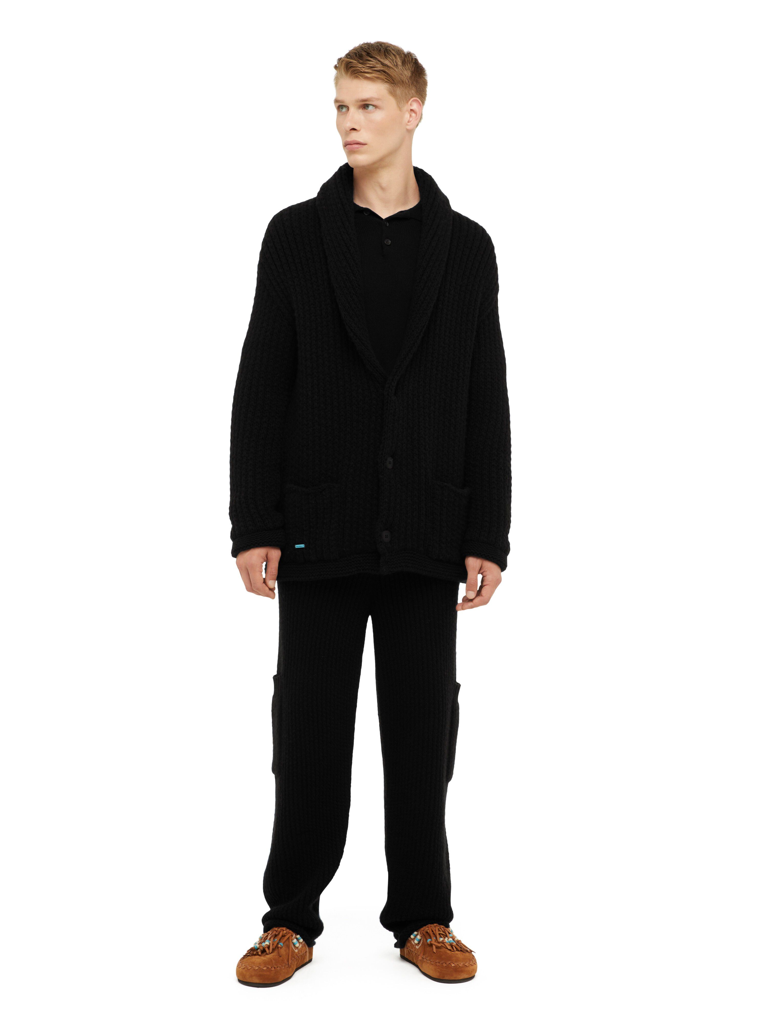Alanui Alanui Finest Knit Cardigan Black LMHB037R24KNI001