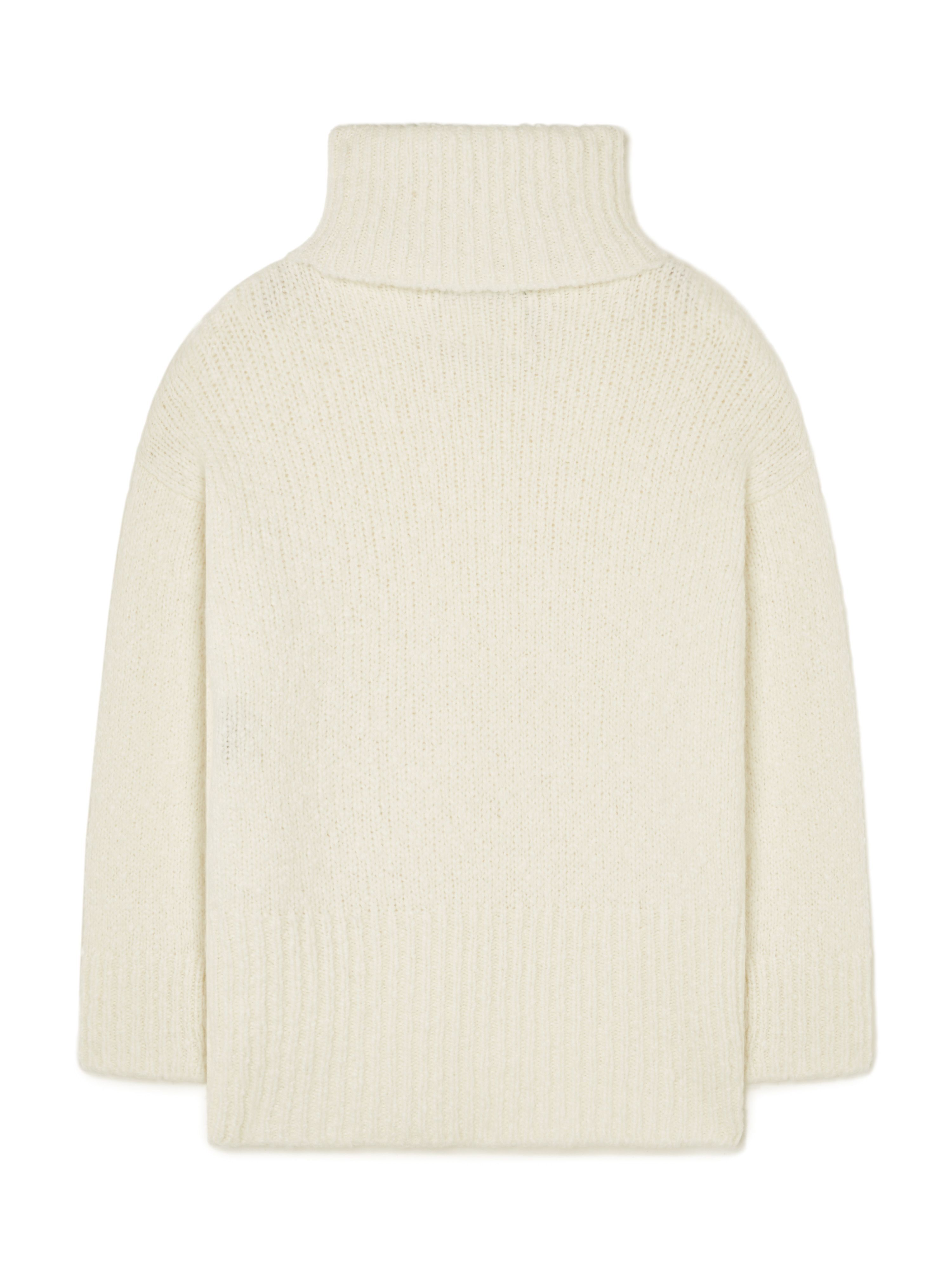 Alanui Alanui Finest Turtleneck White LWHF008E24KNI001