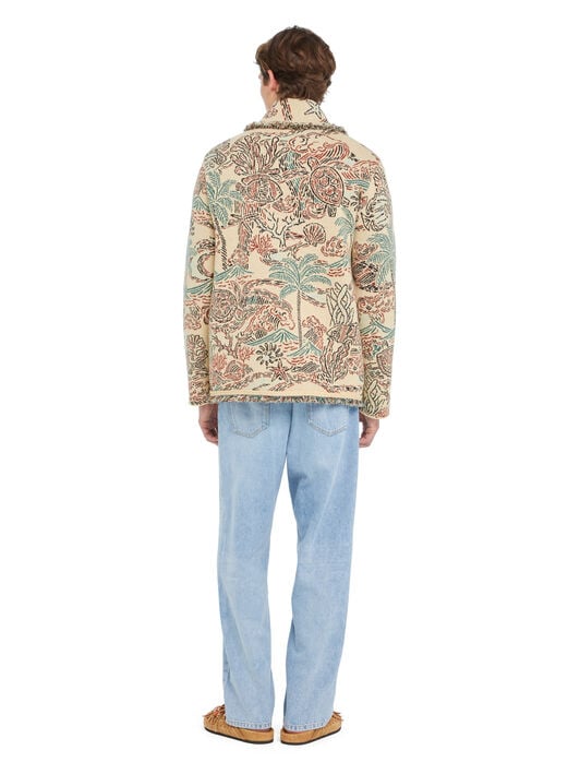 Alanui Sketched By The Sea Cardigan Sunlight-Multicolor LMHB039R26KNI006 Alanui Sketched By The Sea Cardigan Sunlight-Multicolor LMHB039R26KNI006