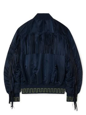 Alanui Alanui X Alpha Industries Bomber Replica Blue