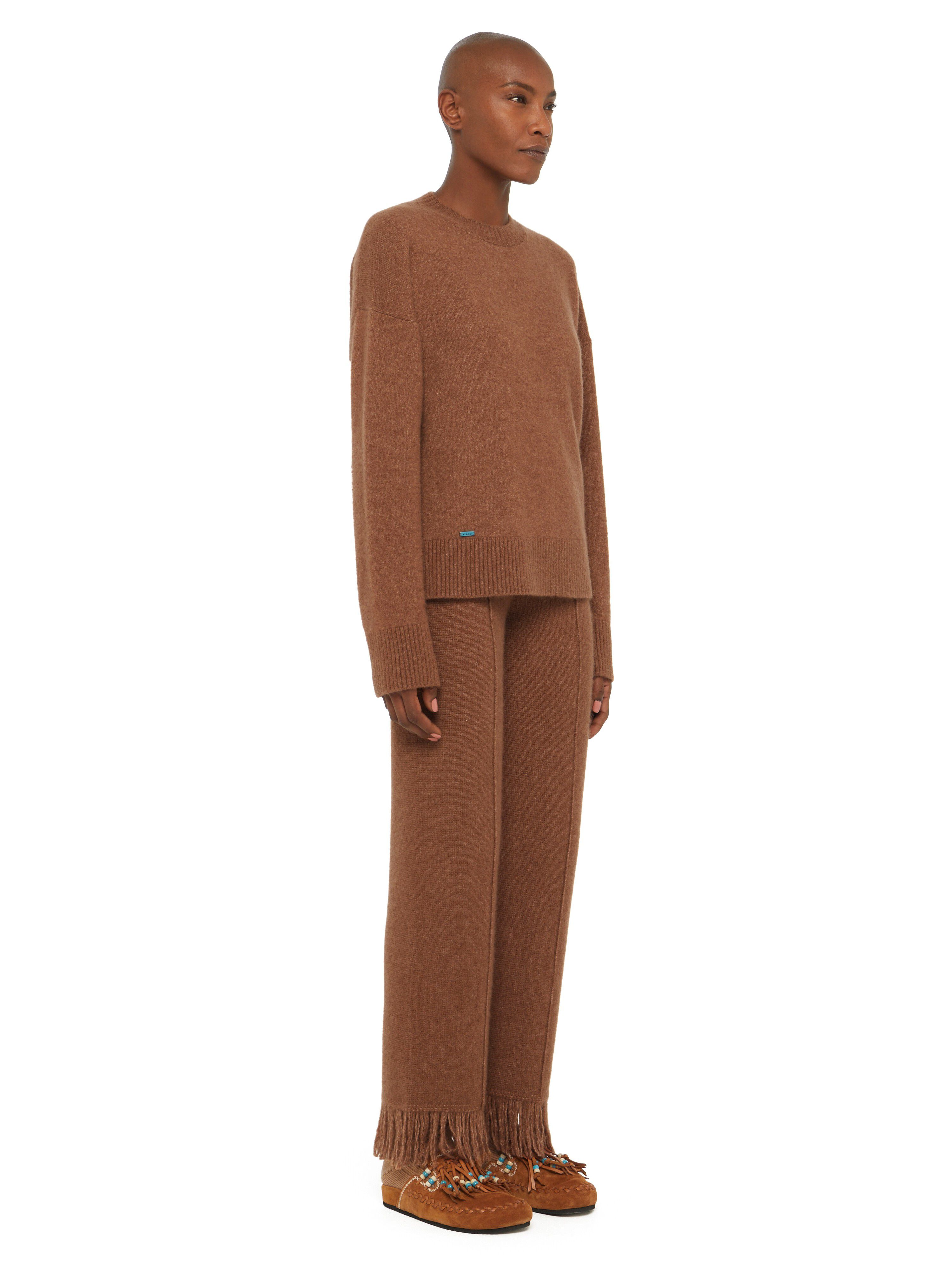 Alanui Alanui Finest Sweater Luli Brown LWHE067E24KNI001