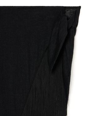 Alanui Mermaid Inside Pareo Skirt Black