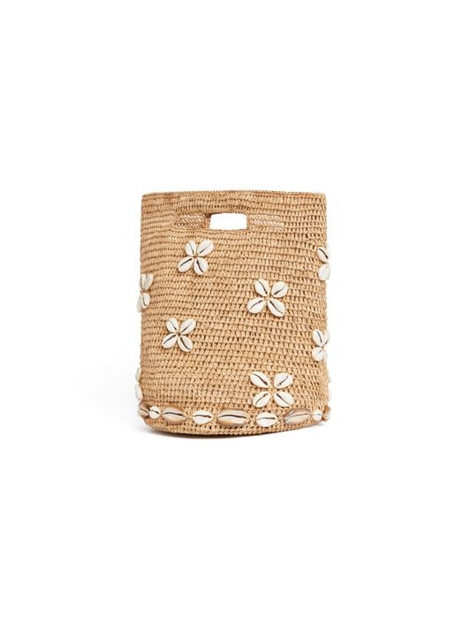 Alanui Ocean Dream Bucket Bag Natural LWMY003R25MAT001