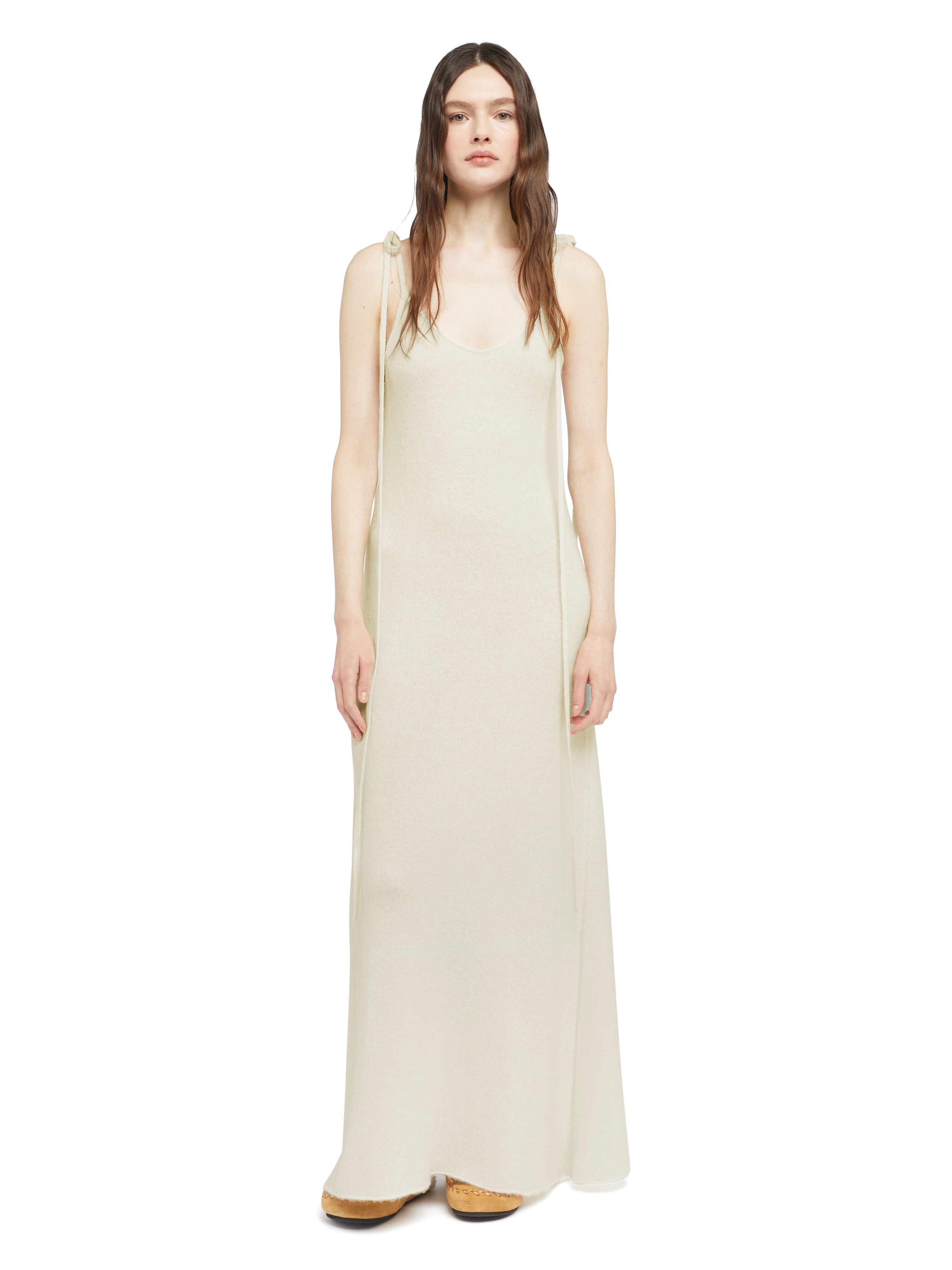 Alanui Alanui Finest Dress White LWHI05DE25KNI001