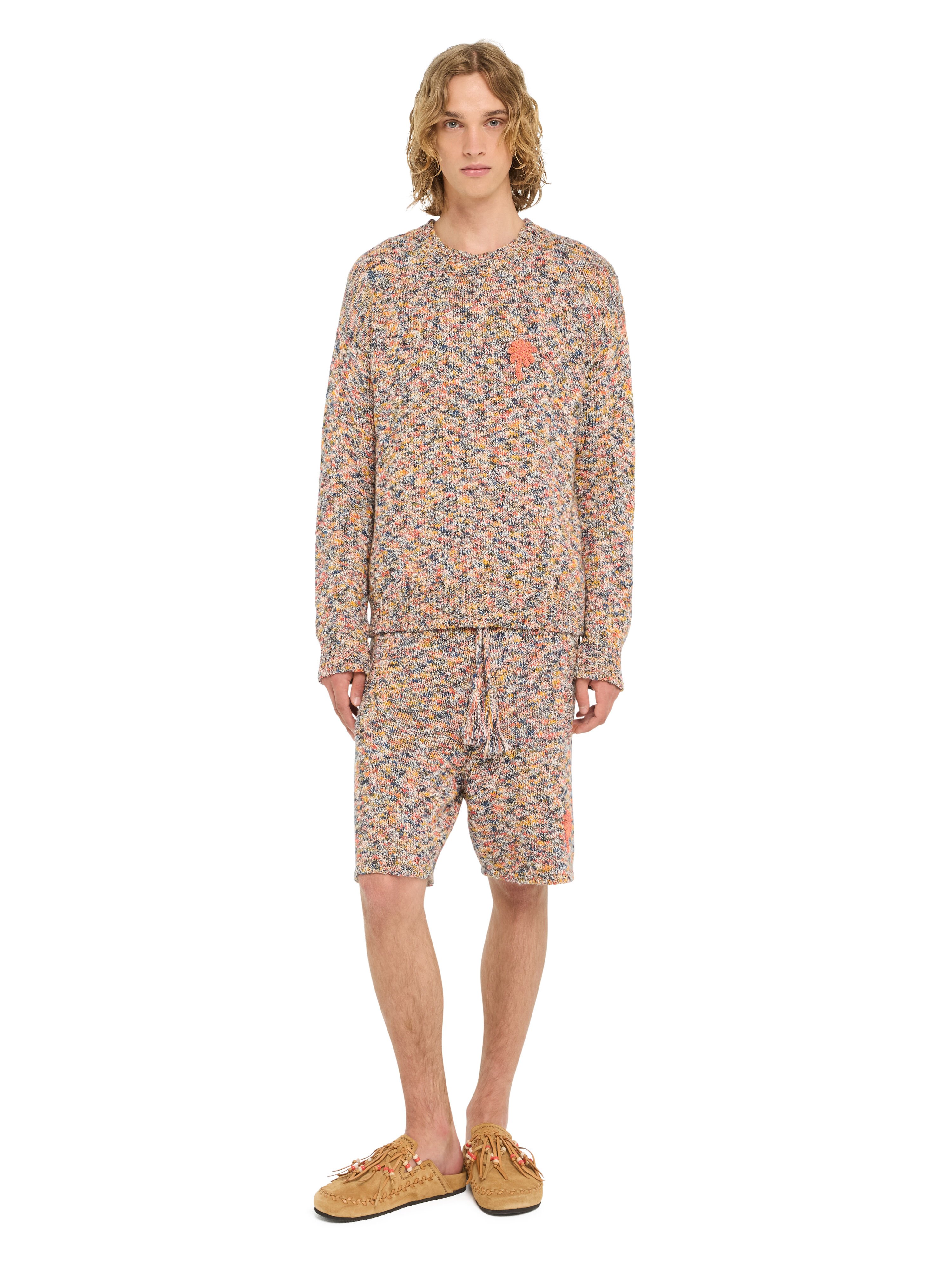 Alanui Dust Of Light Bermuda Sunrise-Multicolor LMHM004R26KNI002 Alanui Dust Of Light Bermuda Sunrise-Multicolor LMHM004R26KNI002