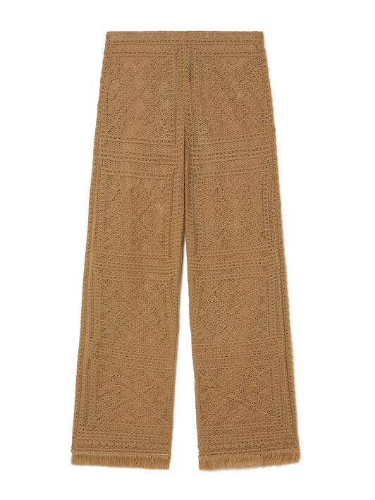 Alanui Kiss By The Book Pants Sand LWHG015R25KNI002