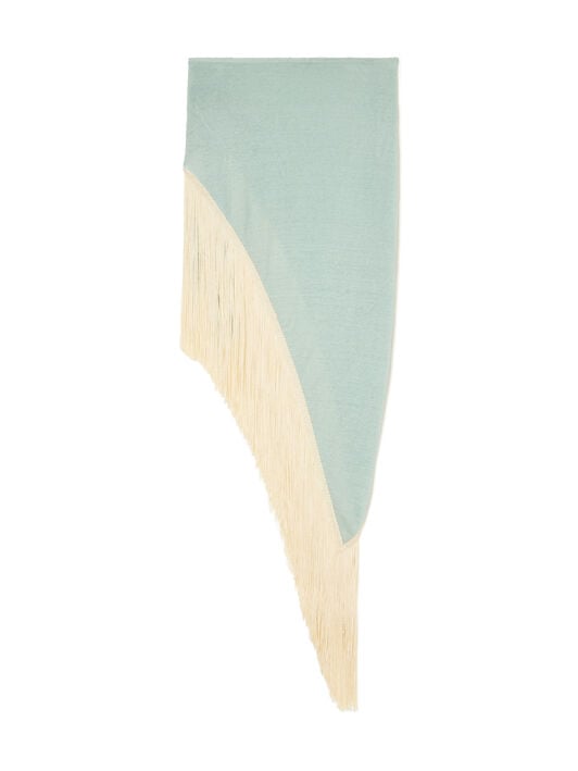 Alanui Mermaid Inside Pareo Skirt Acquamarine LWHL033R26KNI001 Alanui Mermaid Inside Pareo Skirt Acquamarine LWHL033R26KNI001