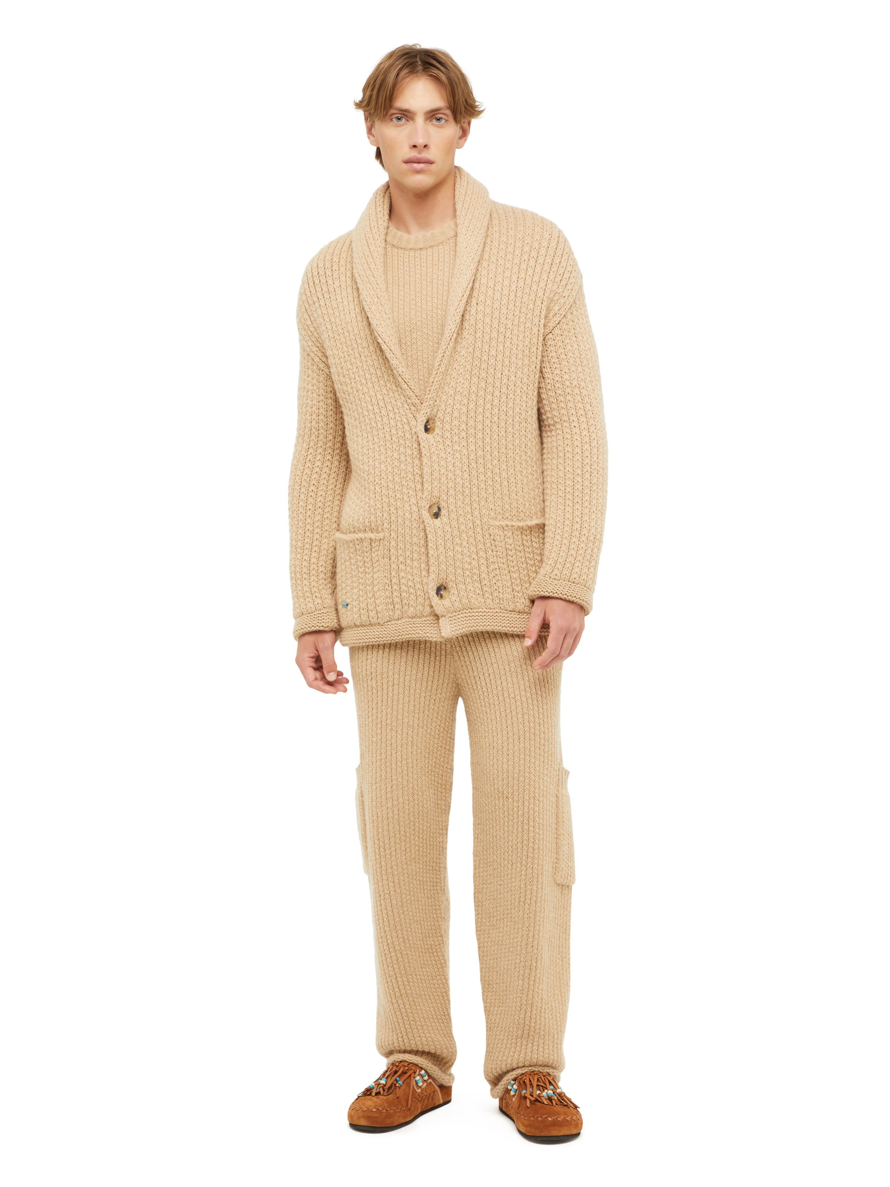 Alanui Alanui Finest Knit Cardigan Sandstorm LMHB037R24KNI001