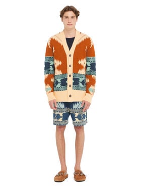 Alanui Golden Dusk Cardigan Sunrise-Sunlight