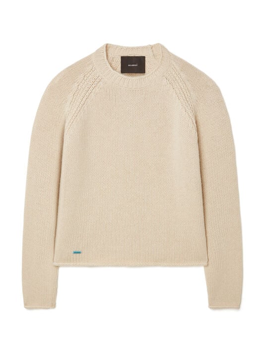 Alanui Alanui Finest Sweater Canvas LWHE076R26KNI001