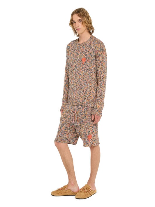 Alanui Dust Of Light Crewneck Sunrise-Multicolor LMHE033R26KNI003