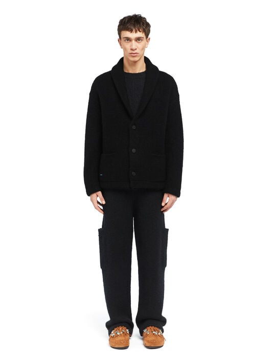 Alanui Alanui Finest Cardigan Black LMHB037E25KNI001