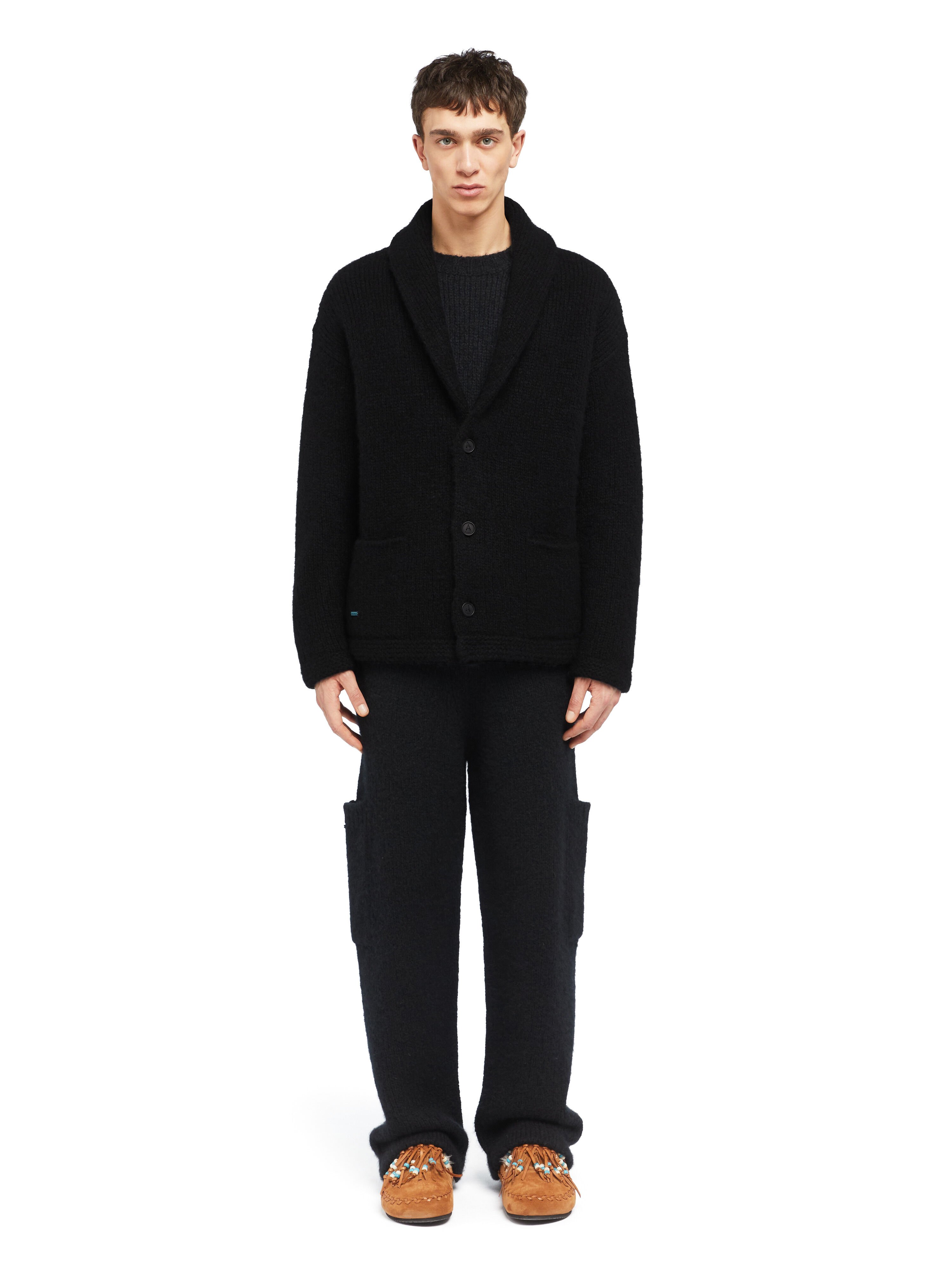 Alanui Alanui Finest Cardigan Black LMHB037E25KNI001