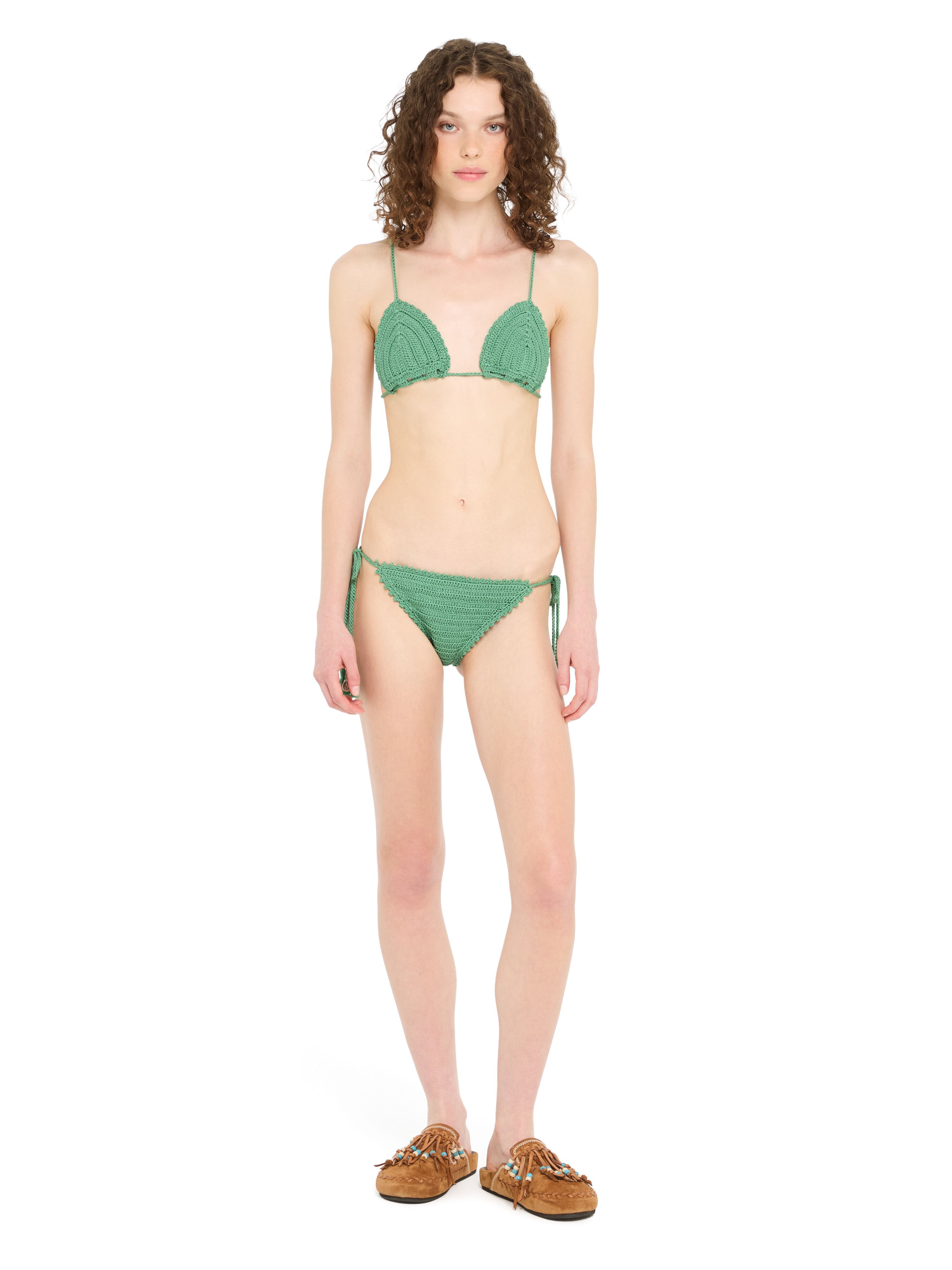 Alanui Sea Nomad Crochet Bikini Acquamarine LWFA007R26KNI001 Alanui Sea Nomad Crochet Bikini Acquamarine LWFA007R26KNI001