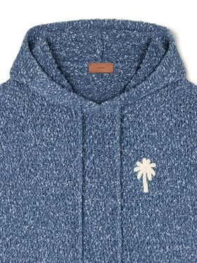 Alanui Written By The Ocean Hoodie Denim Blue