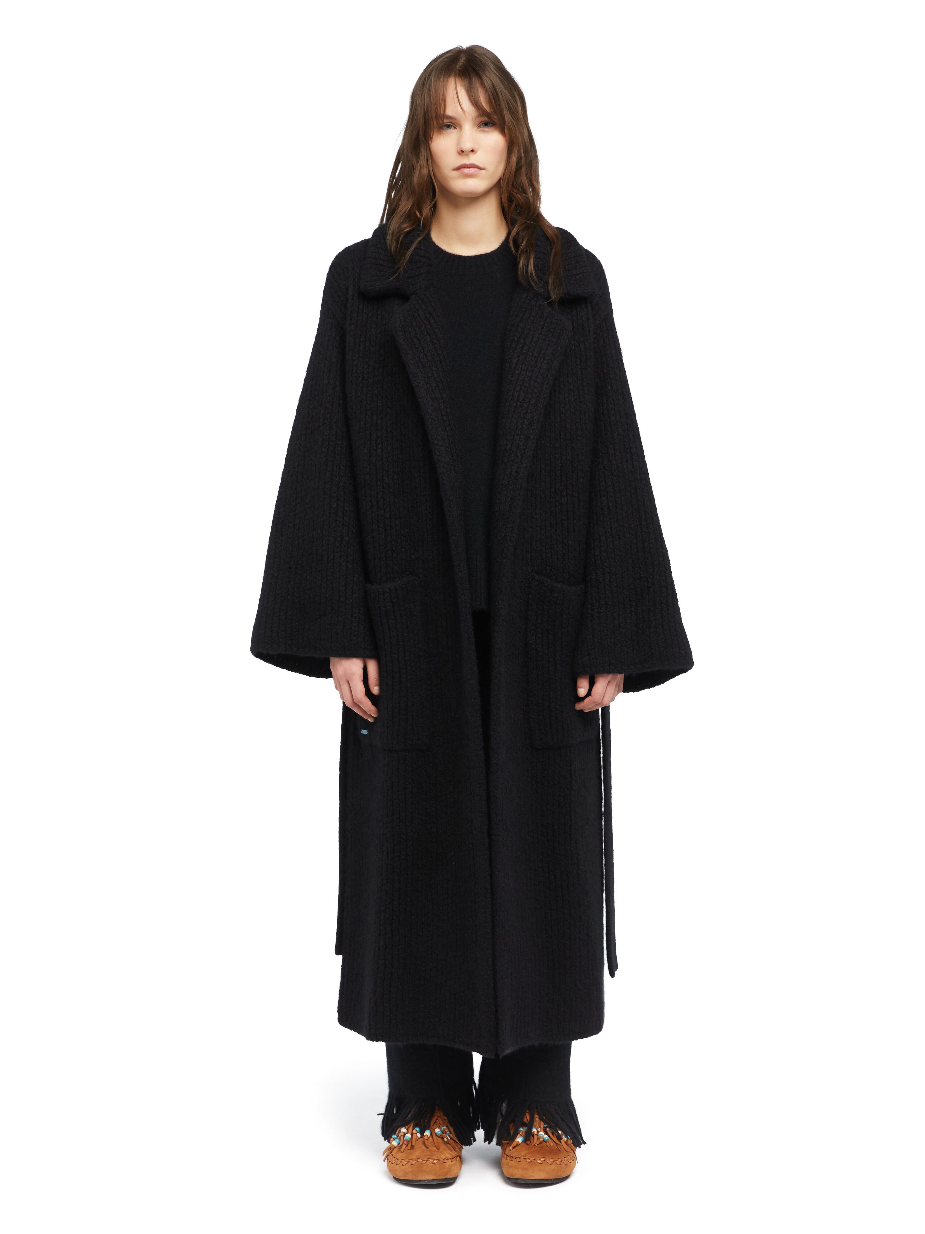 Alanui Alanui Finest Coat Black LWHQ013E25KNI001