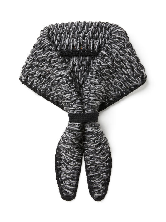 Alanui Sweet Winter Foulard Charcoal-Ardesia LMMI001E25KNI001