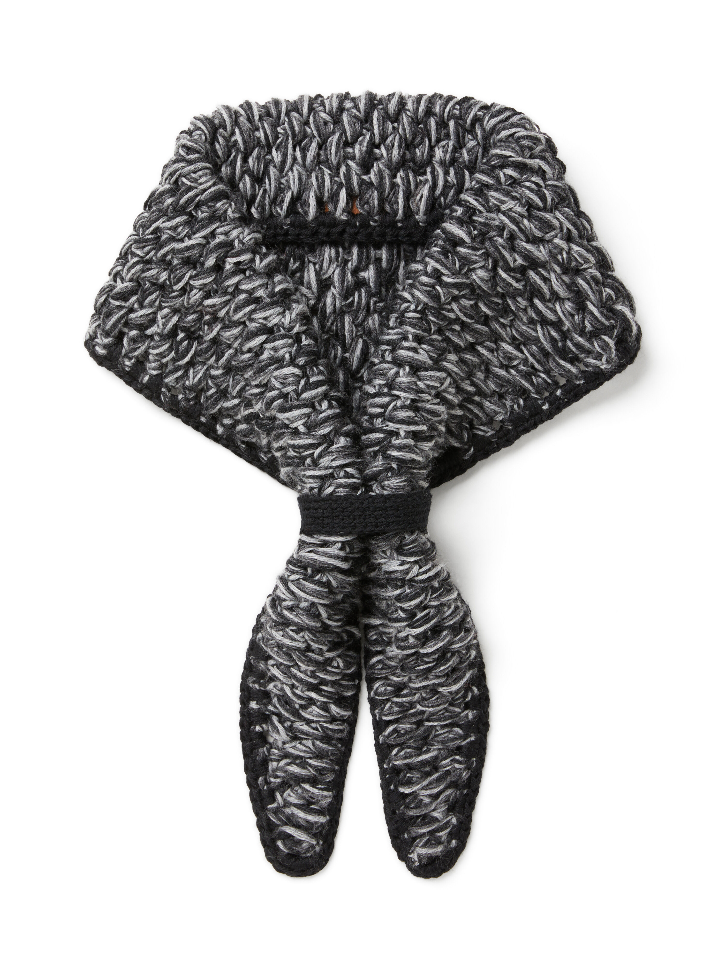Alanui Sweet Winter Foulard Charcoal-Ardesia LMMI001E25KNI001