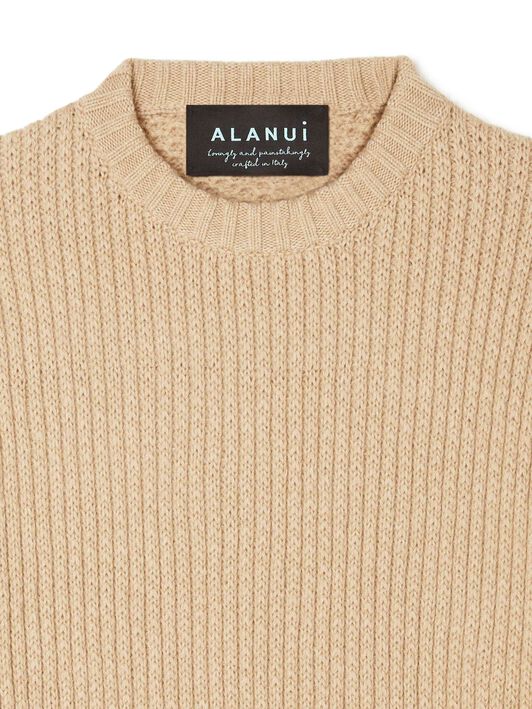 Alanui Alanui Finest Sweater Canvas-Multicolor LMHE033R24KNI002