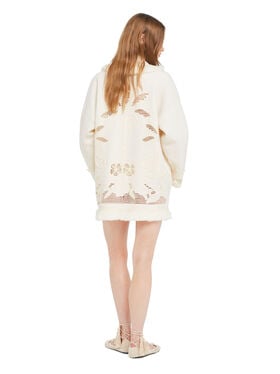Alanui Island’s Diary Cardigan White Pearl