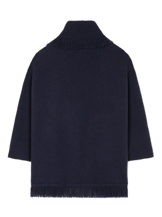 Alanui Alanui Finest Cardigan Midnight Blue LWHB064E25KNI00E Alanui Alanui Finest Cardigan Midnight Blue LWHB064E25KNI00E