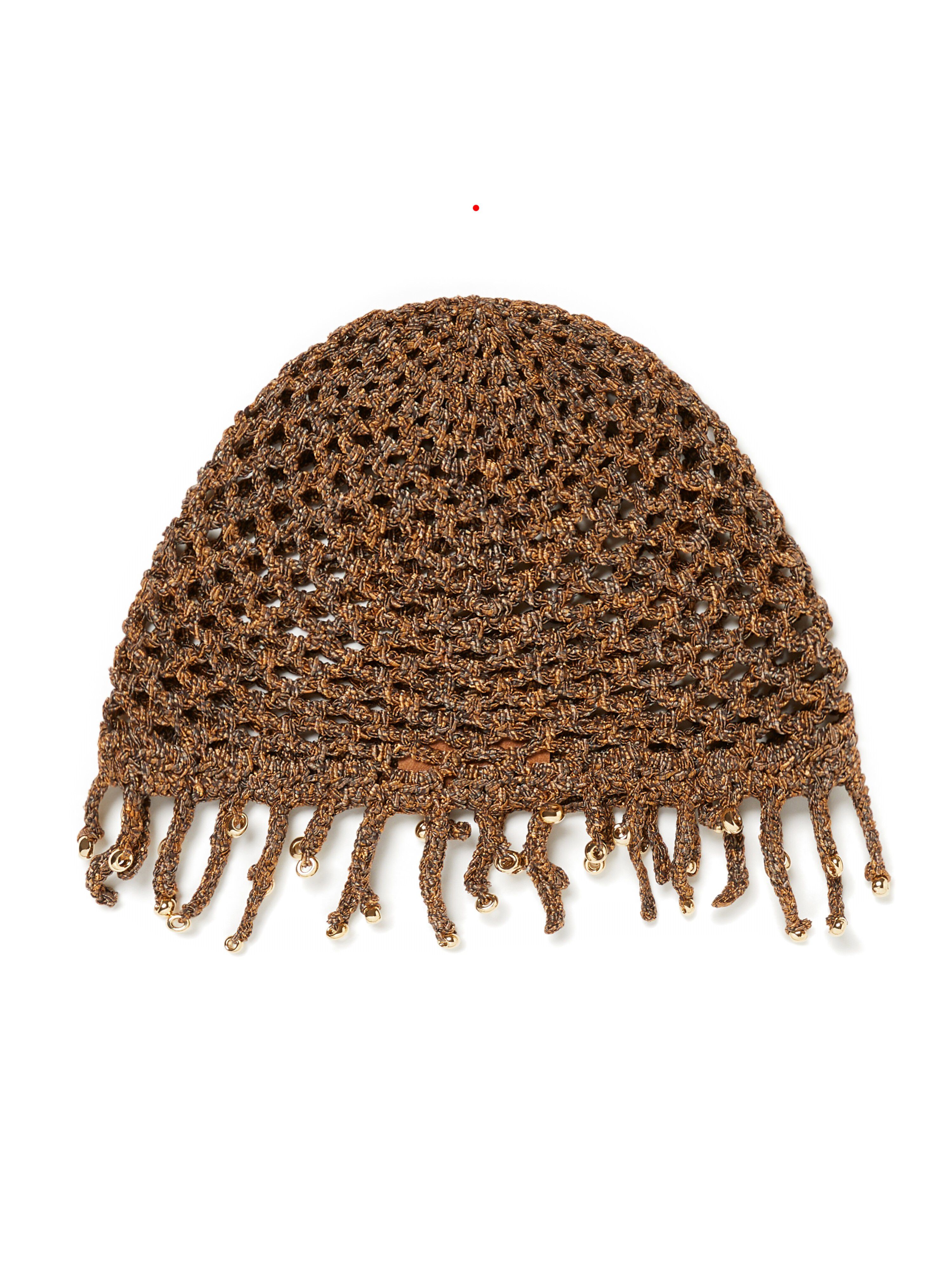 Alanui Shady Beach Hat Pecan LWLA027R25KNI002