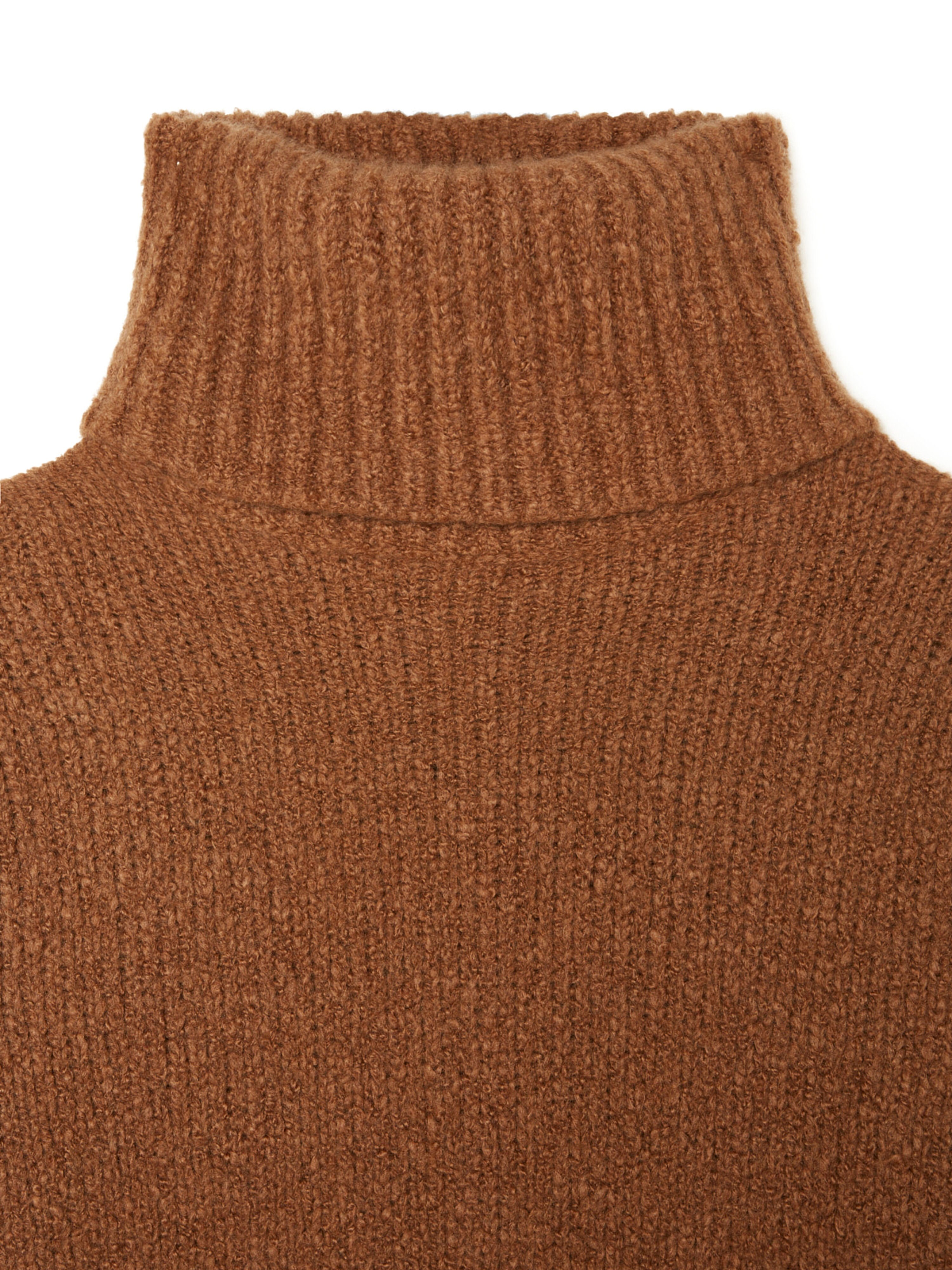 Alanui Alanui Finest Turtleneck Luli Brown LWHF008E25KNI001