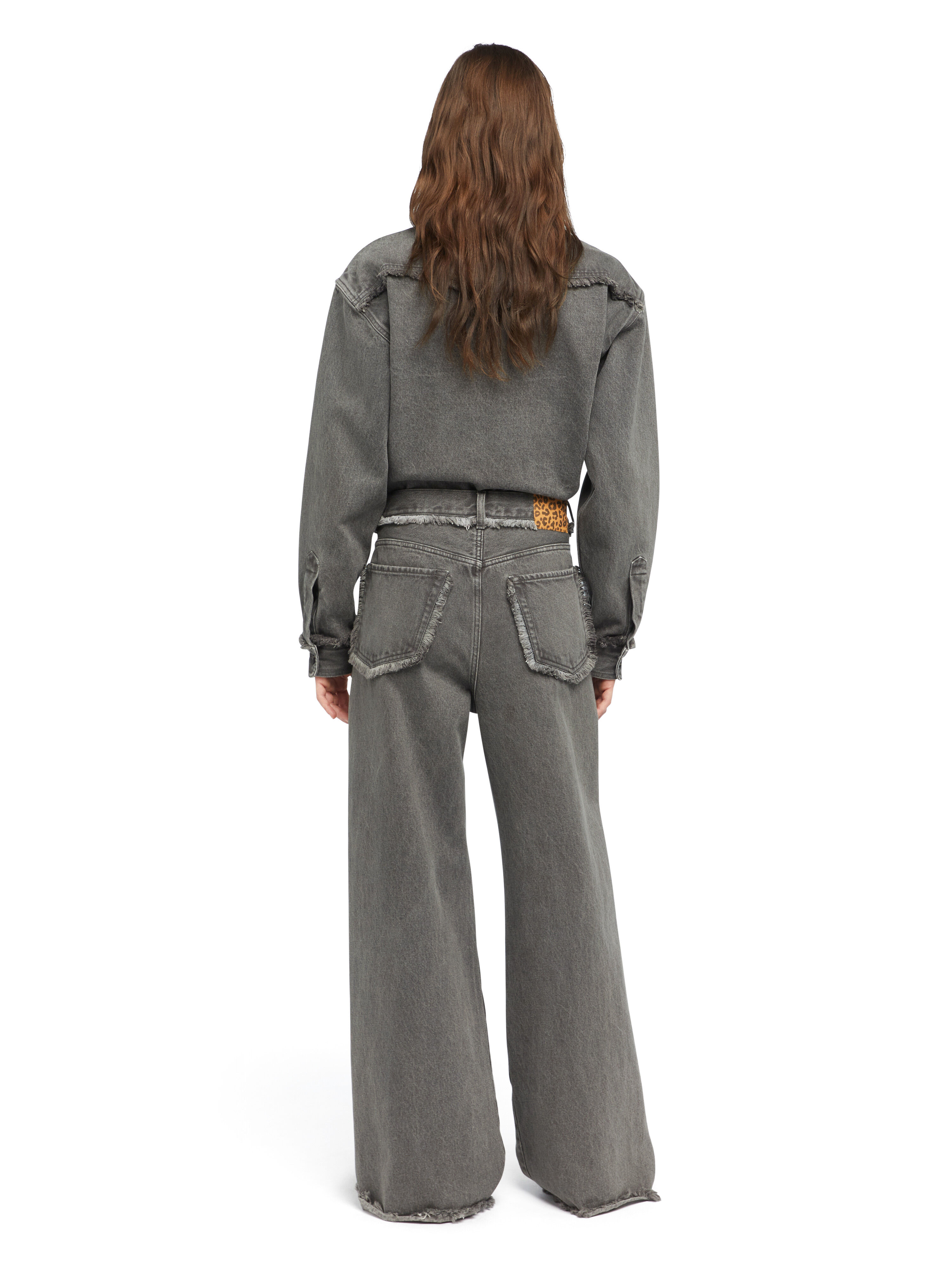 Alanui Free Horizons Relaxed Denim Pants Ardesia LWYA01AE25DEN001