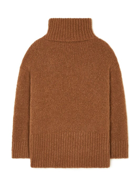 Alanui Alanui Finest Turtleneck Luli Brown LWHF008E25KNI001