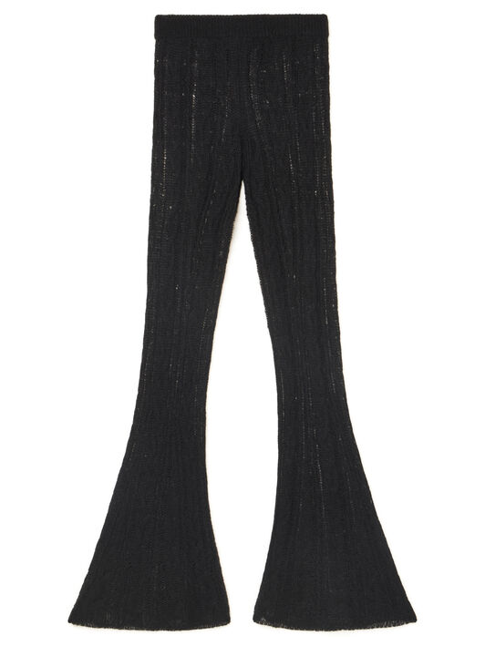 Alanui Desert Drift Pants Black LWHG017E25KNI001