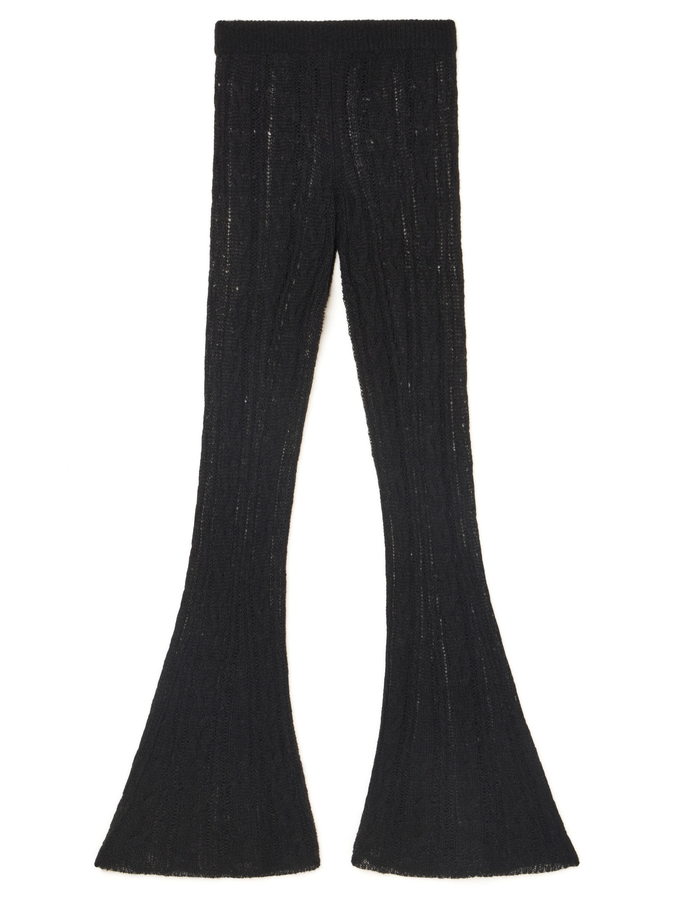 Alanui Desert Drift Pants Black LWHG017E25KNI001