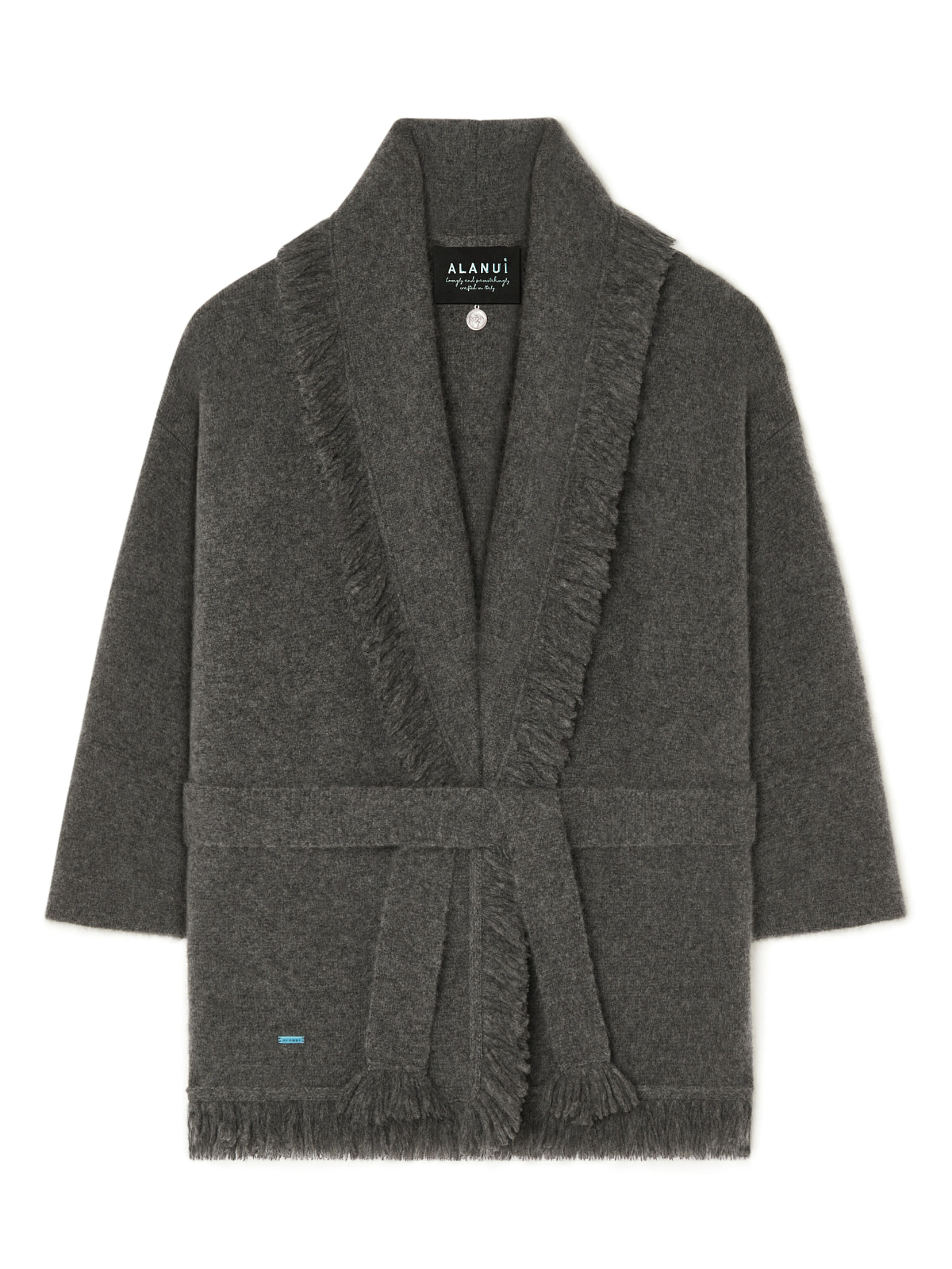 Alanui Alanui Finest Cardigan Thunderstorm LWHB064E25KNI00E