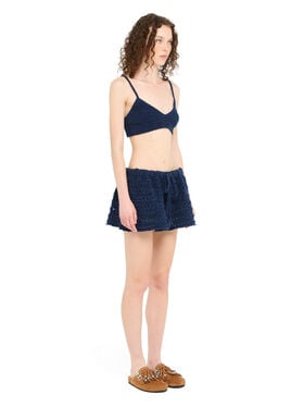 Alanui The Breath Of The Lagoon Skirt Deep Blue
