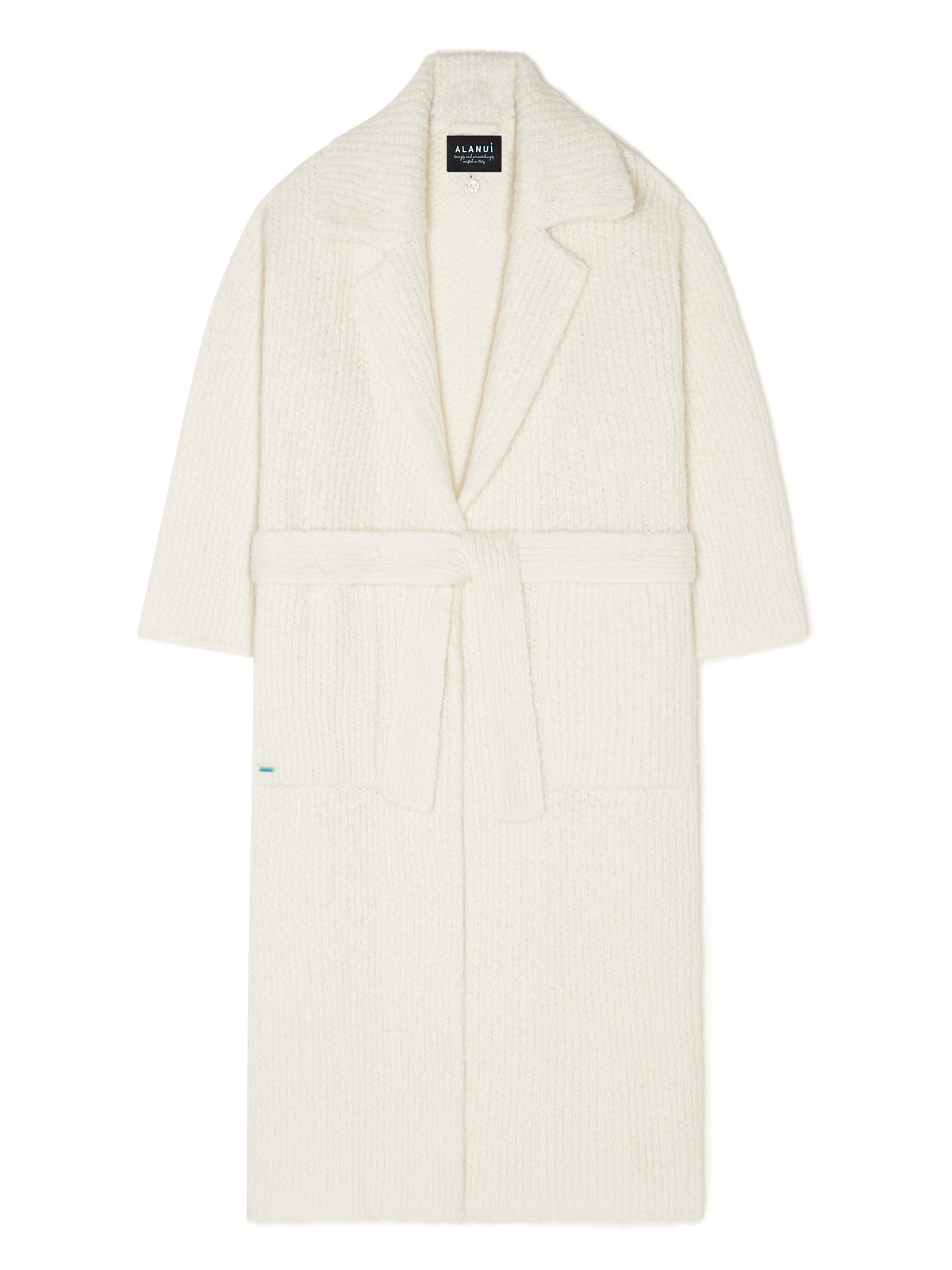 Alanui Alanui Finest Coat White LWHQ013E25KNI001