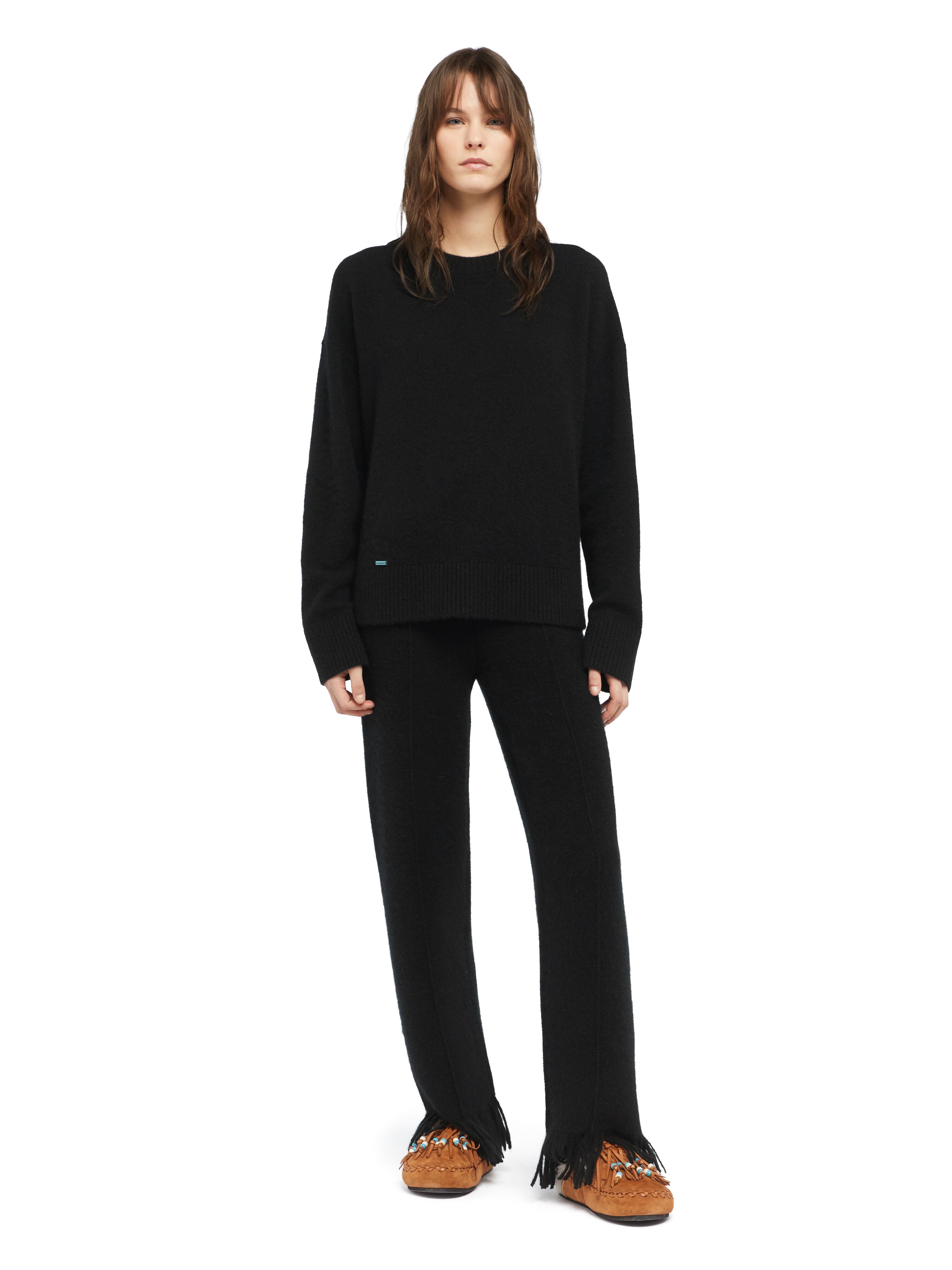 Alanui Alanui Finest Sweater Black LWHE067E25KNI001