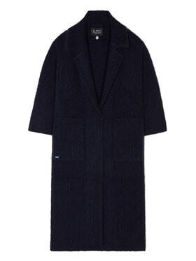 Alanui Alanui Finest Coat Midnight Blue LWHQ013E25KNI001