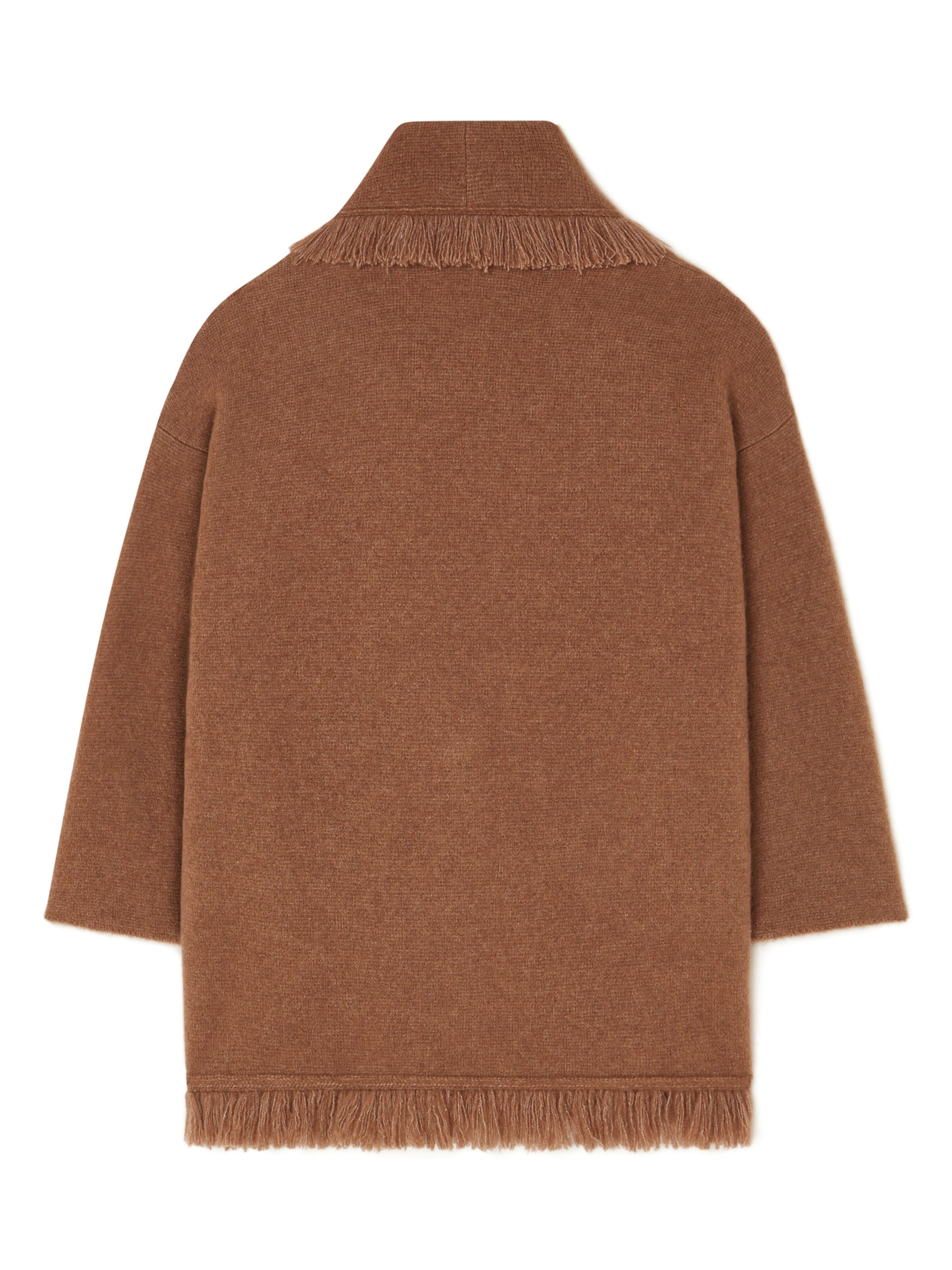 Alanui Alanui Finest Cardigan Luli Brown LWHB064E25KNI00E