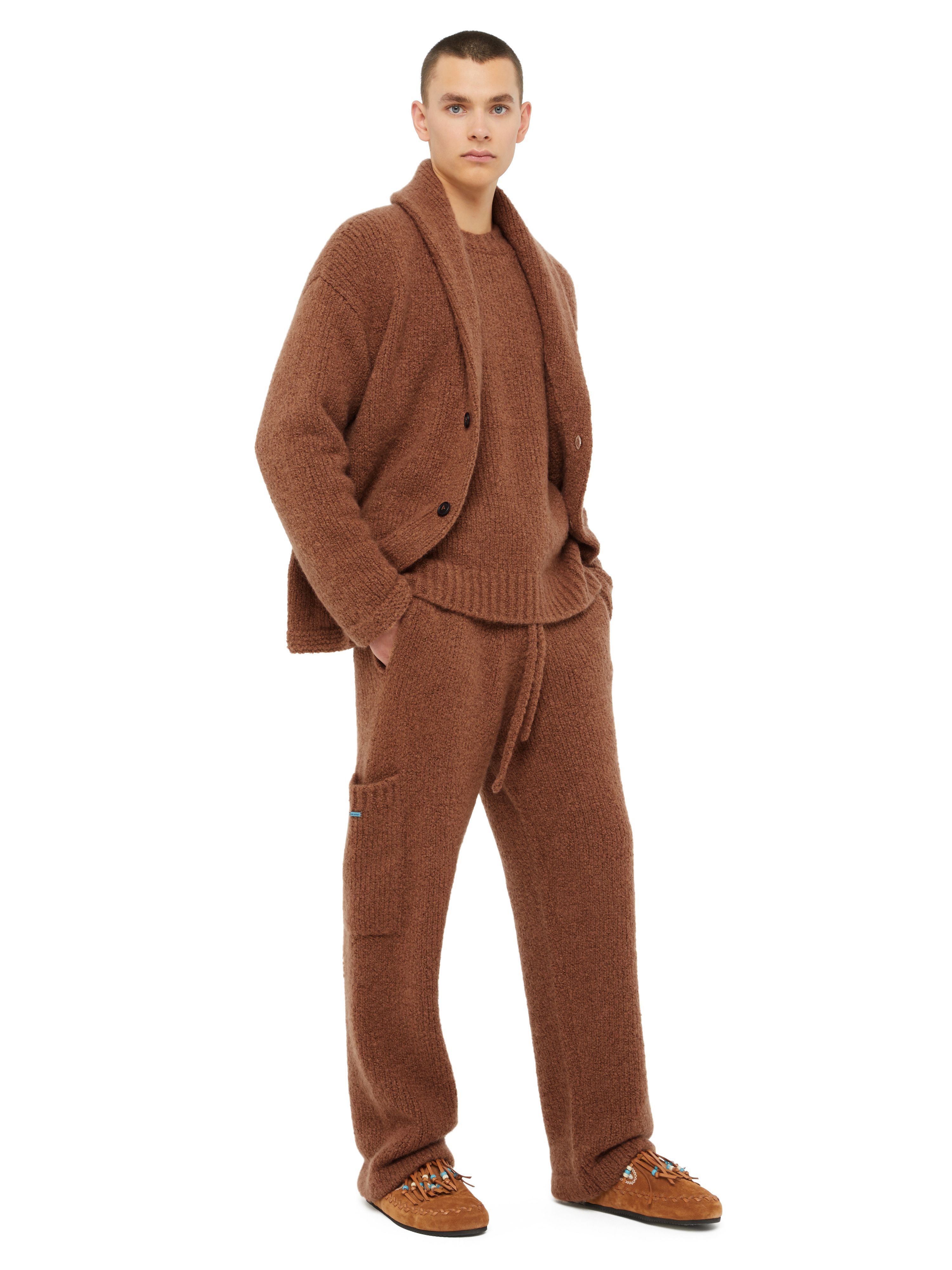 Alanui Alanui Finest Cardigan Luli Brown LMHB037E24KNI001