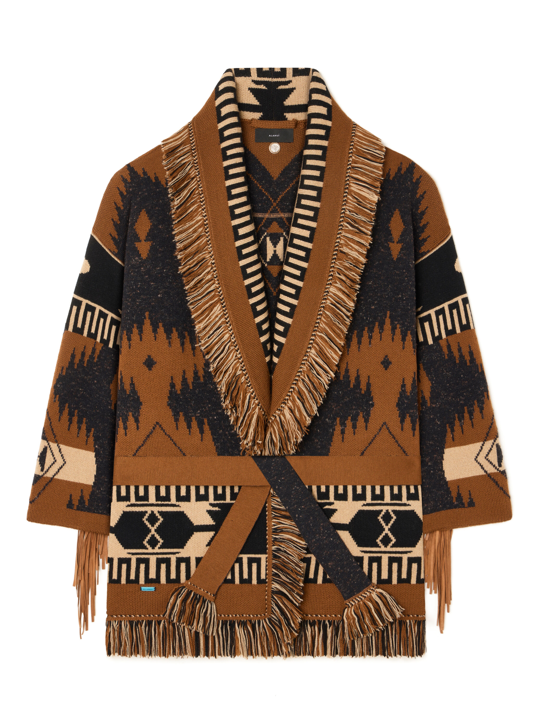 Alanui Dreamscape Cardigan Black-Dakar LWHB064E25KNI00H