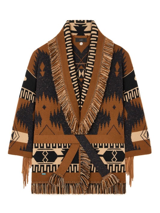 Alanui Dreamscape Cardigan Black-Dakar LWHB064E25KNI00H Alanui Dreamscape Cardigan Black-Dakar LWHB064E25KNI00H