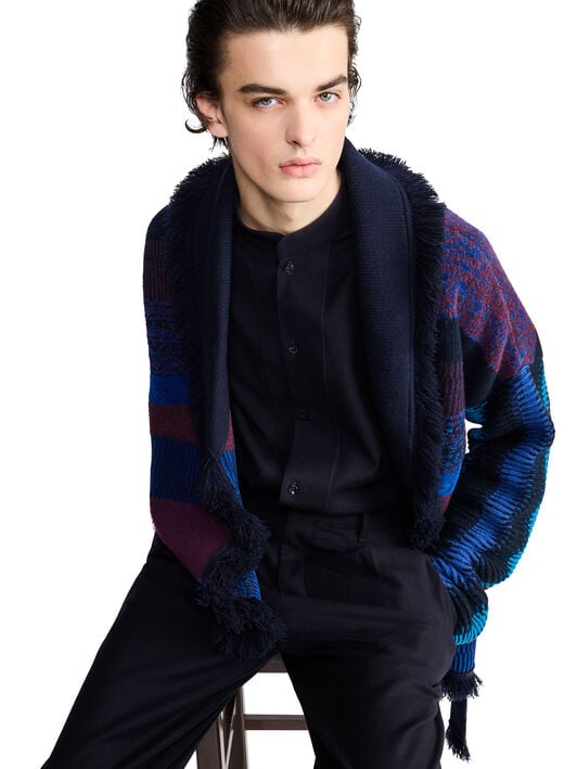 Alanui Giorgio Armani for Alanui Shirt Blue Navy