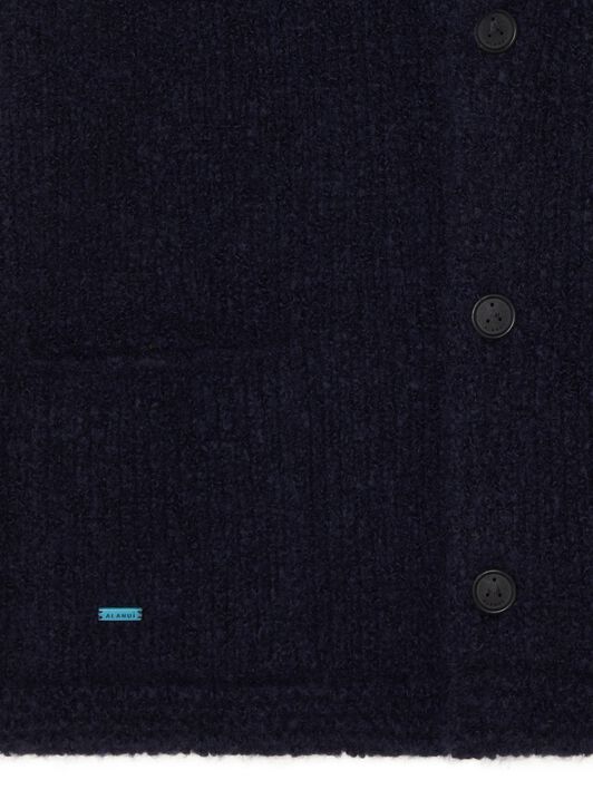 Alanui Alanui Finest Cardigan Midnight Blue LMHB037E24KNI001