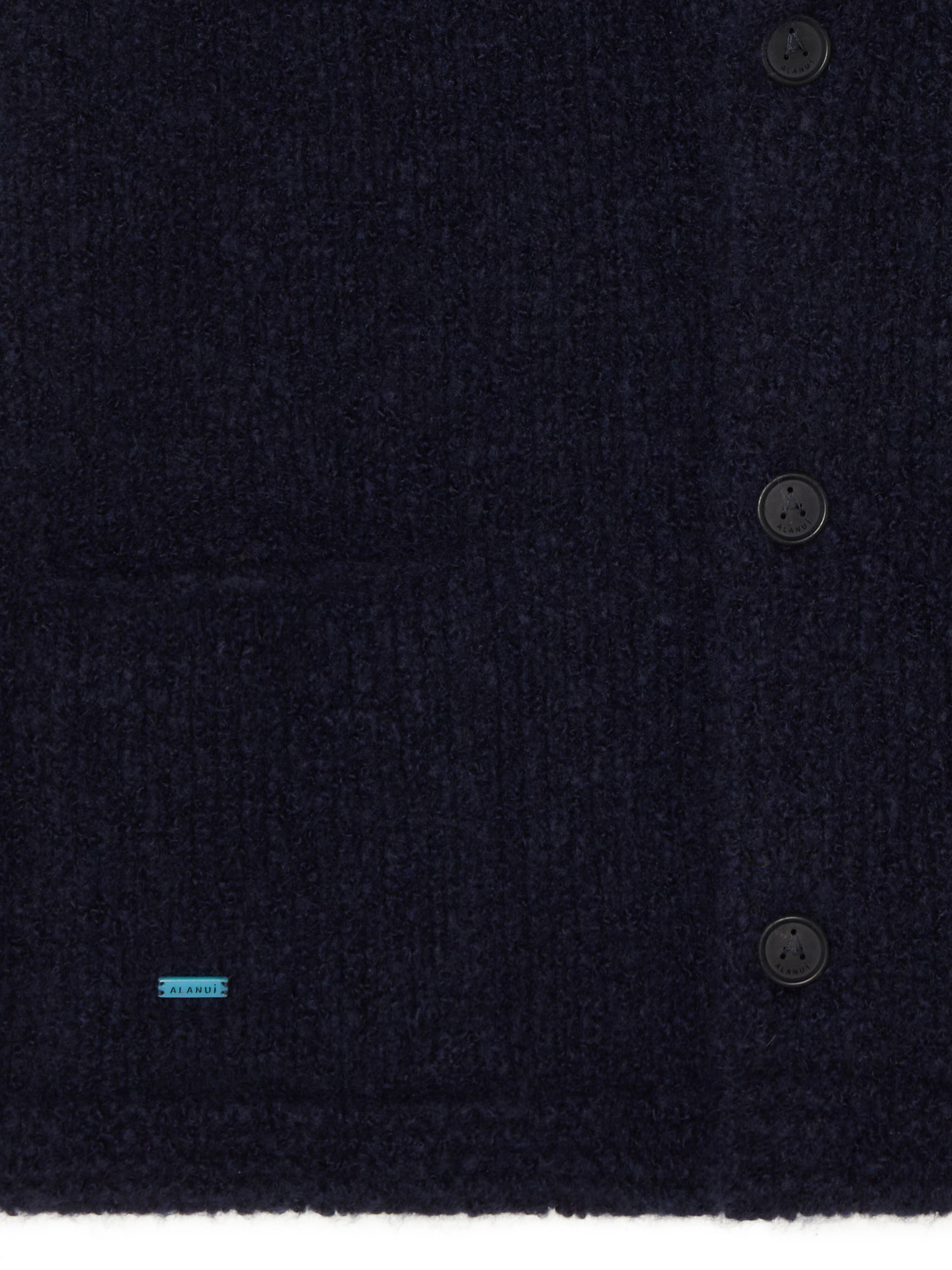 Alanui Alanui Finest Cardigan Midnight Blue LMHB037E24KNI001