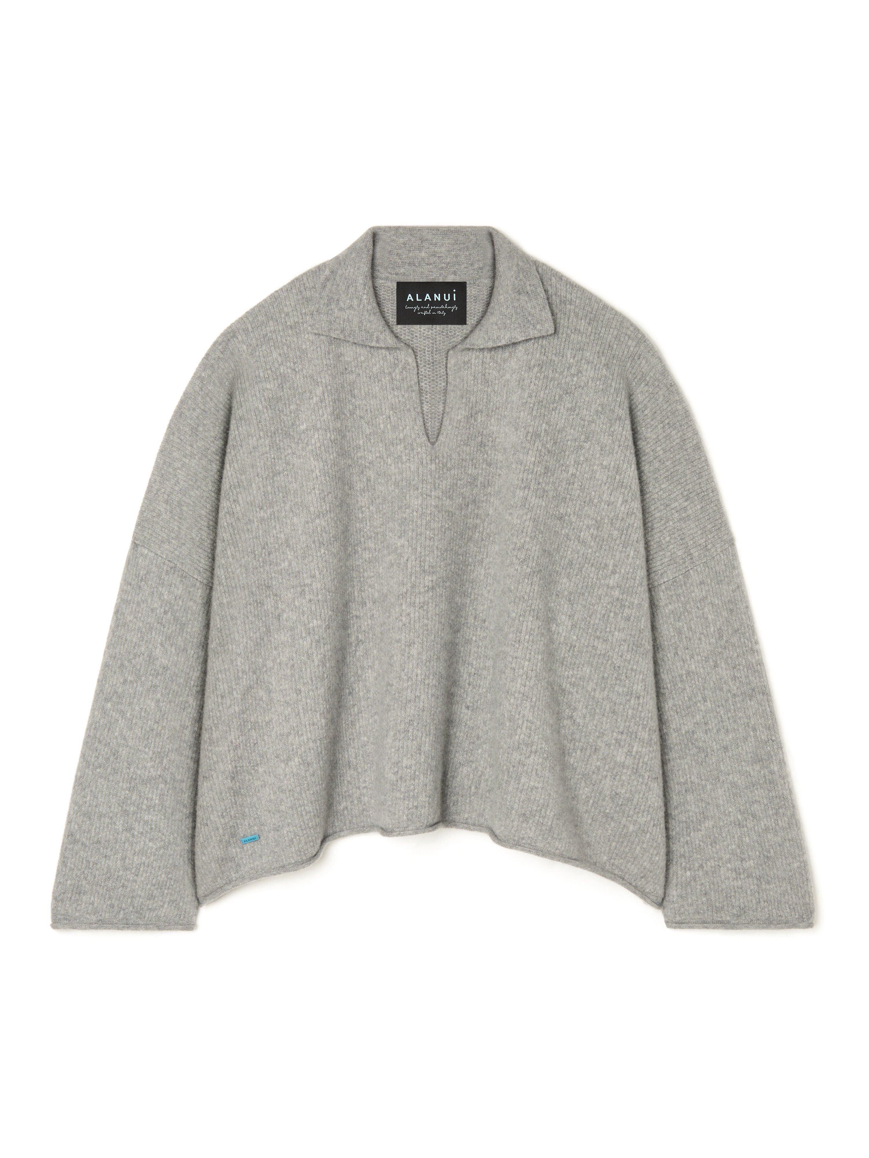 Alanui Alanui Finest Polo Coco Grey LWHV002E25KNI001